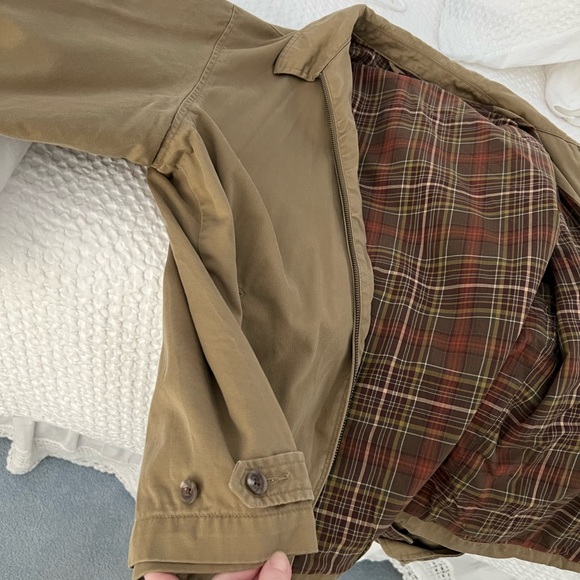 Tan Khaki Ralph Lauren Jacket Size Men’s XL - Picture 6 of 8